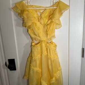 Yellow Fashion Nova Dresss